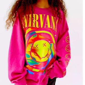 Pink Nirvana Sweatshirt!
